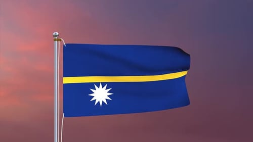 Nauru Flag