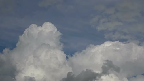 Rain Clouds On Overcast Sky 2