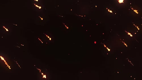 Fire Fall Background Loop