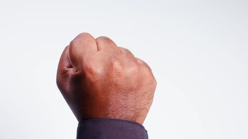 Hand Gesture Clenched Fist