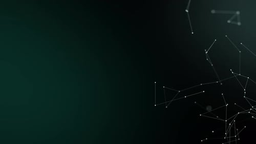 Abstract Geometric Plexus Network Technology Background Loop