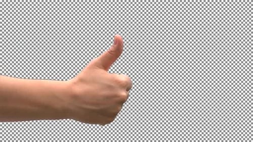 Das Handsymbol von Like