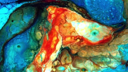 Color Explosion Abstract Art Painting 41