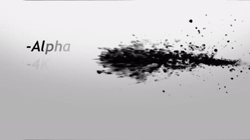Fluid Ink Splatter Reveal Transition