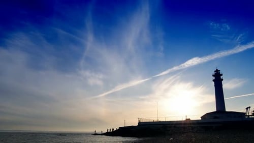 Lighthouse Sunset Timelapse