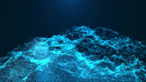 Resumen Movimiento del concepto de big data de la tecnología de flujo de datos digitales