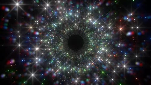 Beweglicher Hintergrund mit Space-Zoom-Effekt