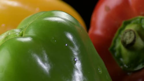 Natural Peppers Yellow, Red and Green