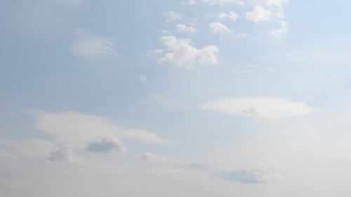 Wolkenformationen, Zeitraffer, Frühling, regnerisch
