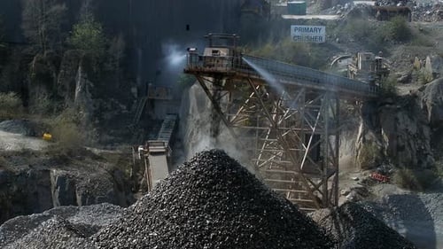 Erzaufbereitungsanlage Pfahlgesteine