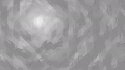 Abstract White Geometric Waves Looping Background