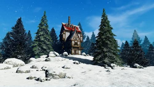 Fairy House In The Forest