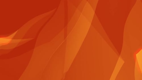 Abstract Warm Gradient Fluid Shapes Background Loop