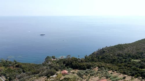 Italian Coast Liguria Summer 4K