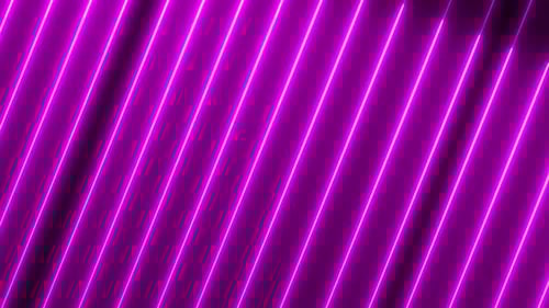 Abstract Glowing Diagonal Neon Lines Background