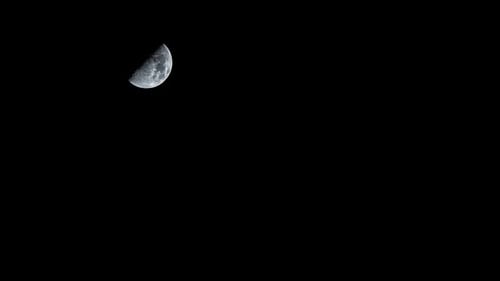 Mond-Zeitraffer