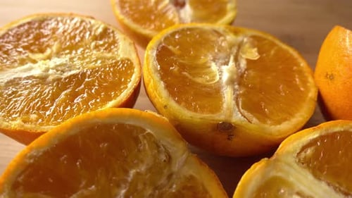 Frisches Orangenobst