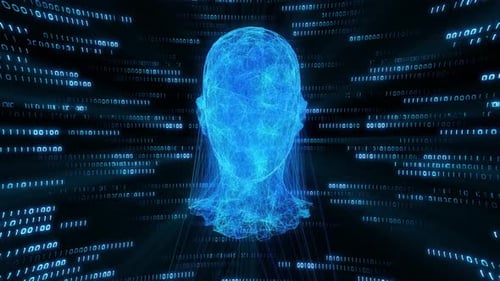 réseau d'intelligence artificielle Technologie de circuit de ligne Ai Transfert de données abstrait 5g arrière-plan