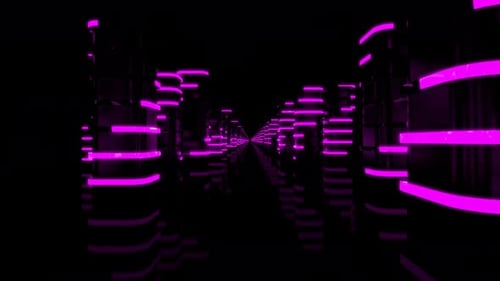 Digital City Background Loop