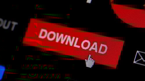 Mouse Cursor Clicking a Button 1450