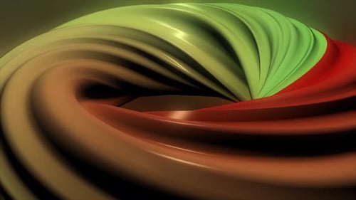 Hypnotic 3D spiral, optical illusion