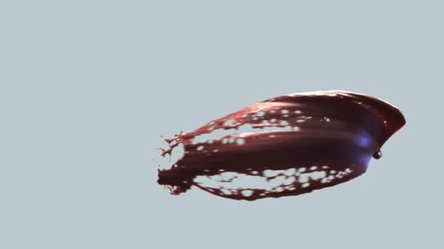 Dark Fluid Liquid Splash Reveal Transition