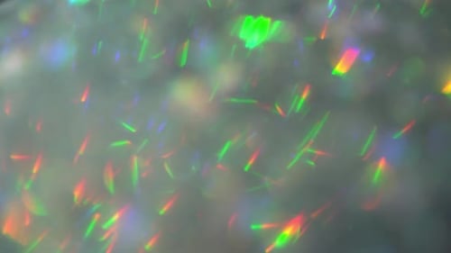 Abstract Background with Bokeh Lights and Shimmering Effects