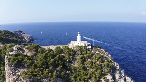 Far de Capdepera, Cala Ratjada, Mallorca, Balearic Islands, Spain