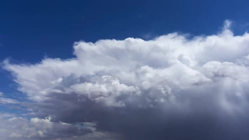 Dark Storm Clouds are Moving Fast Timelapse