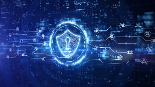 Schild-Ikone der Cybersicherheit 967