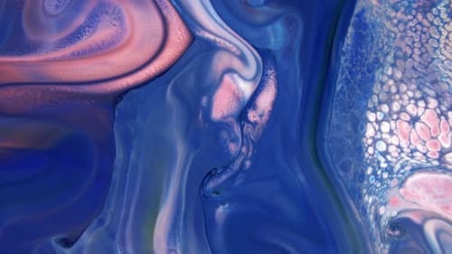 Abstract Organic Colorful Texture Background