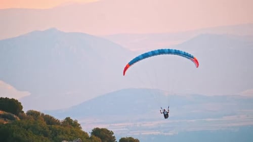 Paragliding Cinematic Epic Extreme Sport