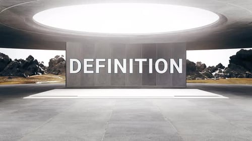 Définition de la pièce futuriste