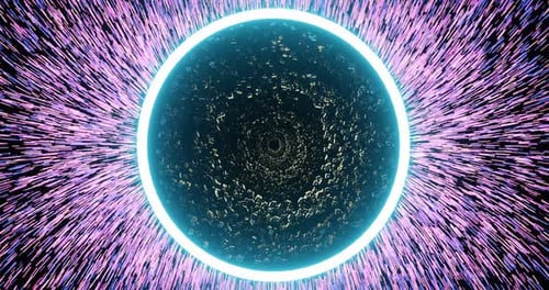 Abstract Portal to the Unknown