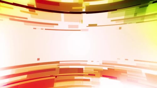 Abstract Technology Curve Overlapped Geometric