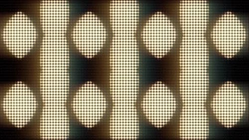 Dynamic Light Grid Pattern Animation Loop
