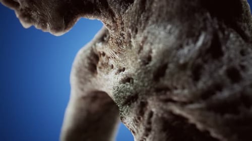 Schrecklicher gruseliger Zombie-