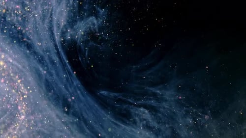 Liquid Under Water Deep Sea Ocean Particle Abstract Background