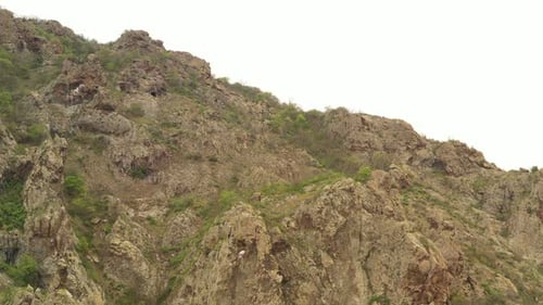 Vue Aérienne De La Colline Volcanique