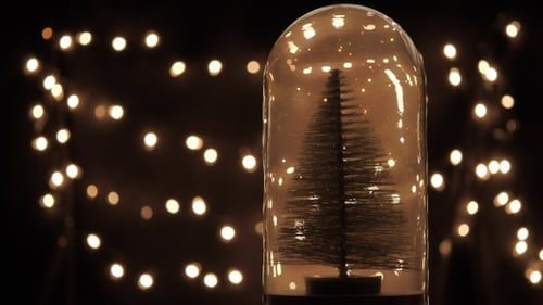 Christmas Tree Lights Rotate