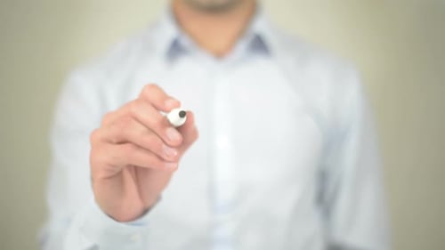 Writing "Link To" on a Clear Surface