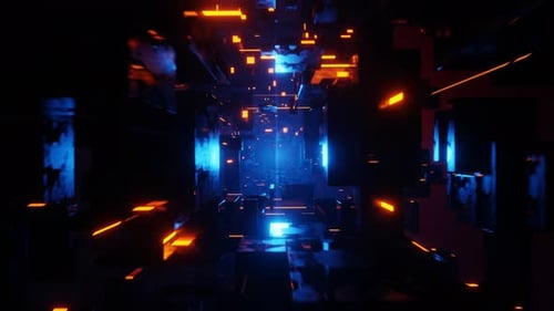 Tunnel Sci Fi Environment B0002