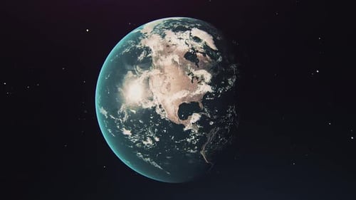 Fort Worth city USA Cinematic Full Earth Zoom 4K