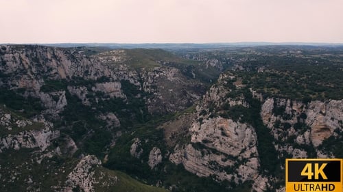 Flying Through Stunning Canyon