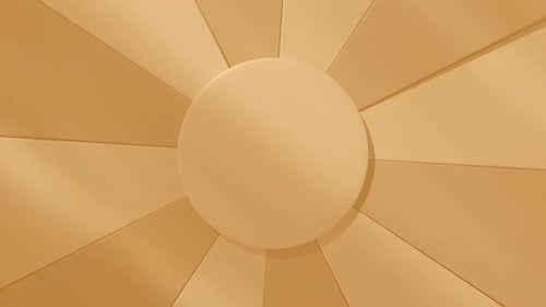 Comic Style Background Pop Rays Yellow Color