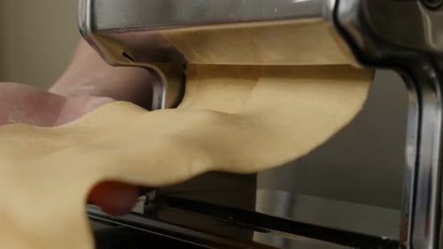 Making Pasta Dough with a Pasta Machine