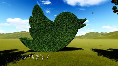 Twitter Logo Park
