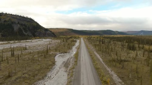 View of Scenic Road From Above