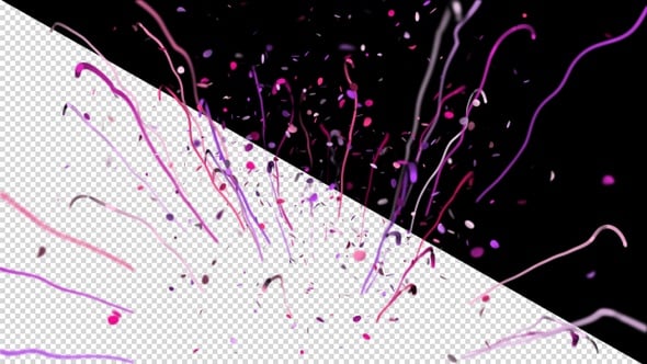 Confetti Explosion Pack, Overlays Motion Graphics ft. confetti alpha ...
