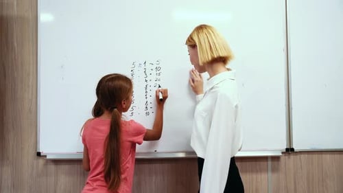 Children at the primary school.